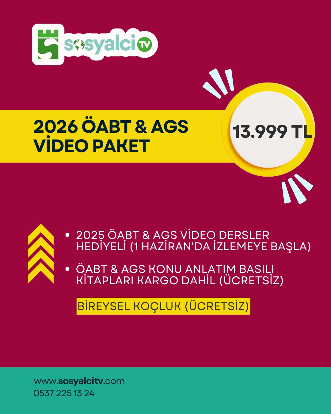 2026 ÖABT & AGS VİDEO BASILI KAYNAK DESTEKLİ