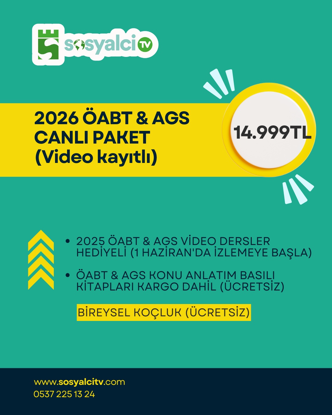 2026 CANLI ÖABT ve AGS BASILI KAYNAK DESTEKLİ
